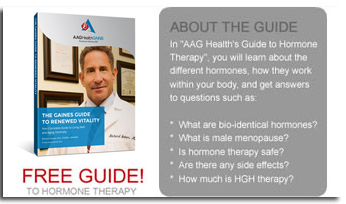 Free HRT Guide – The Authoritative Book to Hormone Replacement Therapy for Male Menopause, Andropause and Women’s Menopause, Low Testosterone and Growth Hormone Deficiency Treatments and Therapies for Low Hormone Health Conditions at the Anti-Aging Group @ www.antiaginggroup.com